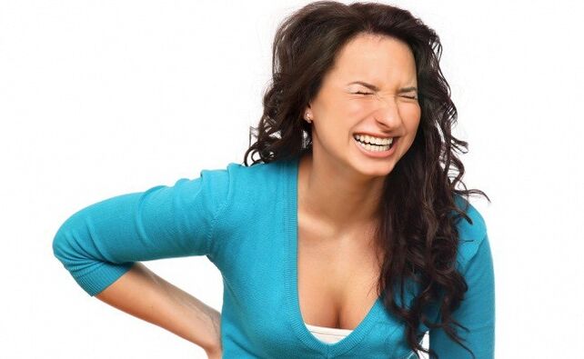 doorverwezen rugpijn met thoracale osteochondrose