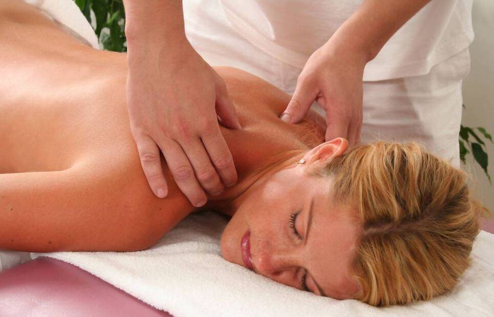 Massage voor osteochondrose